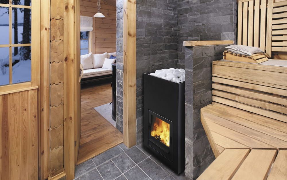 Русские бани с дровяной печью