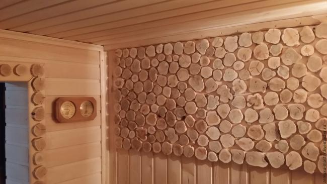 Панно из можжевельника