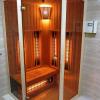 Инфракрасная кабина с липовой отделкой и излучателями EOS Vitae